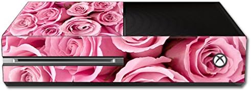 Корица MightySkins, съвместима с Microsoft Xbox One - Розови рози | Защитно, здрава и уникална Vinyl стикер | Лесно се нанася, се отстранява и обръща стил | Произведено в САЩ