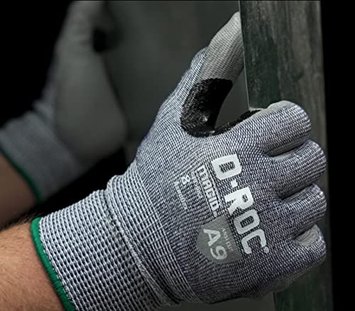 Работни ръкавици MAGID Touchscreen Dry Grip Level A9, устойчиви на гумата, 1 PR, С антиоксидантна полиуретанова боя С покритие,