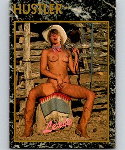 1992 Hustler Premier Edition 52 Търговска картичка Lexie Adult Mint за възрастни 05205