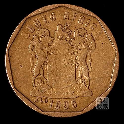Монета на Повикване Бурунди 5 Франка Алуминиева Монета Птица-Носорог 26 мм Африканска Колекция от Чужди монети Събиране на монети