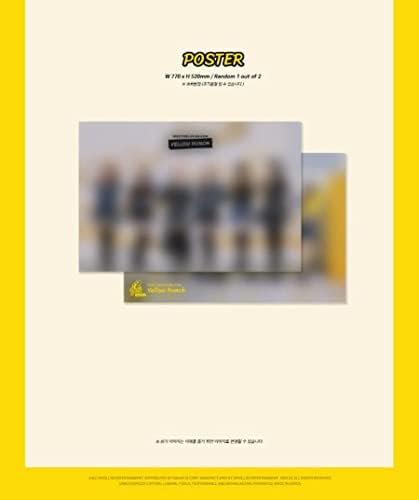 DREAMUS Rocket Punch - Жълт удар (4-ти мини-албум) - Албум + Ограничен предварително подредени + Културно-корейски подарък (Декоративни стикери, Фотокарточки)