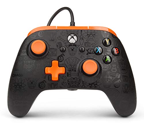 Моля, жичен контролер за Xbox One - CTR Shadow, геймпад, кабелна гейм контролер, гейминг контролер за Xbox, Xbox One, работи с Xbox