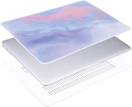 MOSISO е Съвместим с 11-инчов корпус на MacBook Air (модел: A1370 и A1465), здрав корпус с пластмасово модел, с капак на клавиатурата и защитно фолио на екрана, цветни облаци