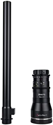 AstrHori 28mm F13 Полнокадровый Макро Обектив с Ръчно Фокусиране Сверхдлинный Подвижна Взаимозаменяеми обектив за Камери с Монтиране