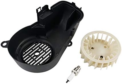 Вентилатор за охлаждане на въздушния кожух CeXaoYg в Събирането със Свещ запалване за Yamaha Jog90 за Polaris E-Ton Dinli Scrambler