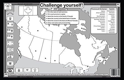 Развитие на салфетка Детенце Talk Canada за деца, моющаяся и дълъг живот, двустранен, Произведено в САЩ