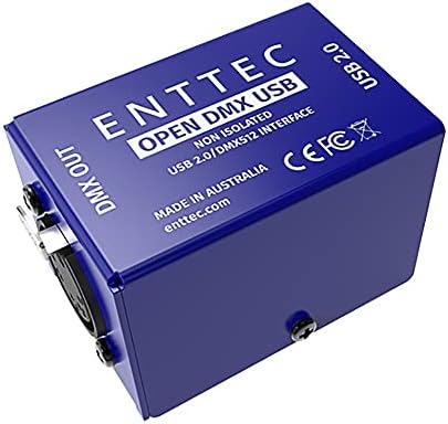 Интерфейс на контролера за осветление Enttec Open DMX USB 70303 (само с отворен код / хардуер)