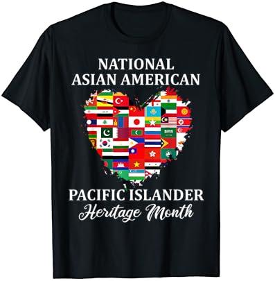 Националната фланелка Месеца наследство на жителите на Азиатско-американските и / Тихоокеанския островитянин