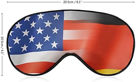 Американски и Германски Знамена, Маска За Очи За Сън, Скъпа Превръзка На Очите, Калъфи за очи, Сенки за Жени, Мъже Подаръци