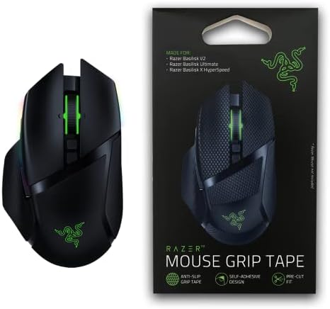 Безжична Детска мишка Razer Василиск Ultimate HyperSpeed Wireless Gaming Mouse + Комплект лента За захващане на мишката