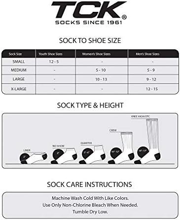 Чорапи за спорт TCK High Over the Knee Атлетик зоните на Гъвкавост, компресия и допълнителни възглавници