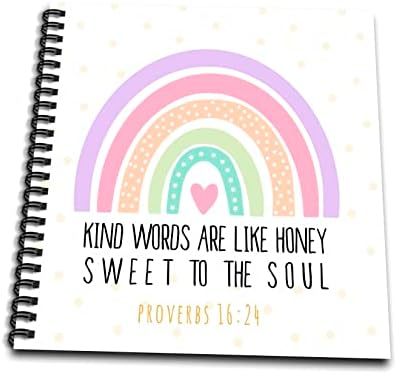 3дРосе Добрите думи са като мед, сладки за душата Притчи 16 на 24. Книги за рисуване (db-363615-3)