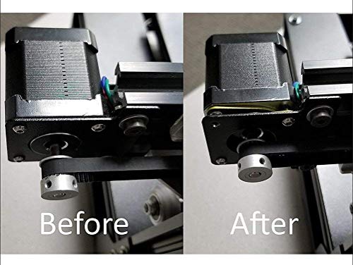 Засилване на виброгасители Zeelo NEMA 17 от стомана и гума с винт М3 за 3D-принтер Creality CR-10,10 S с ЦПУ (комплект от 3 броя)