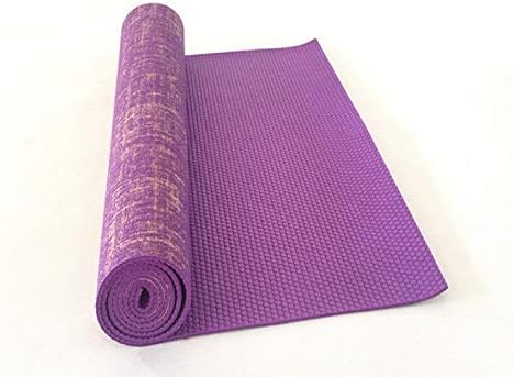 Тънък Джутовый килимче За Йога, Подложка за фитнес във Фитнес залата, Ленена Подложка за Йога