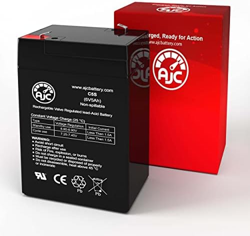 Херметичен оловно-киселинната батерия Diamec DM6-4.2 6V 5Ah - Това е замяна на марката AJC