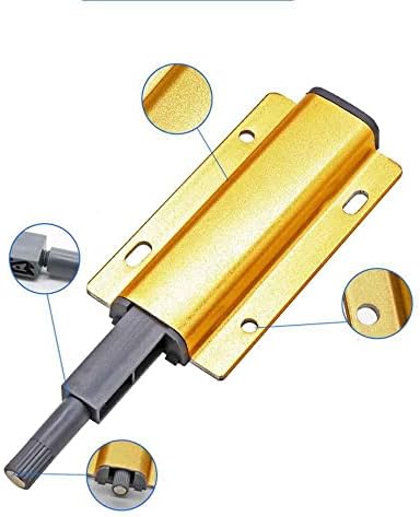 Професионален сензорен ограничител за кабинет от алуминиева сплав с магнитни щракне Кликне на вратите спирки за отваряне на ключалки
