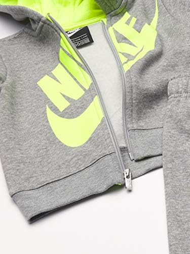 Детски дрехи Nike, Hoody с качулка за малки момчета и Джоггеры за бягане, Комплект от 2 теми, 24 м