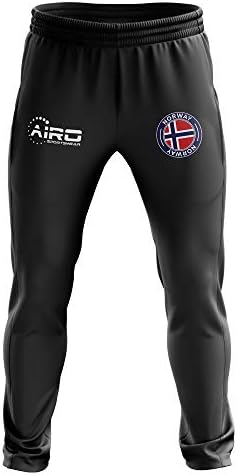 Спортни панталони за футбол Airosportswear Norway Concept (Черен)