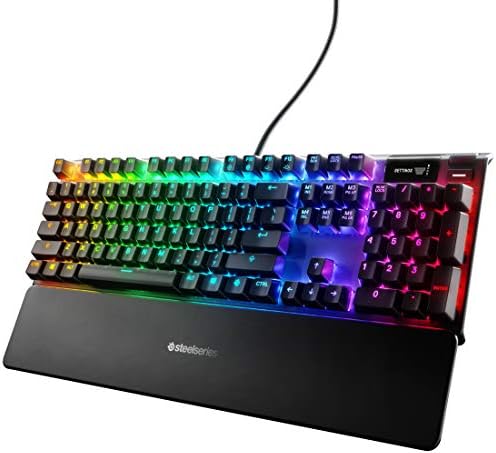 Мультисистемная детска слушалки SteelSeries Arctis Nova Pro и Ръчна детска клавиатура Apex Pro – Регулируеми ключове за управление