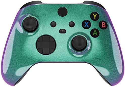 Екстремни Хамелеон Зелено, Лилаво Пълен Комплект Корпус с капак на Отделението за батерията на контролера на Xbox X Series /S Контролер