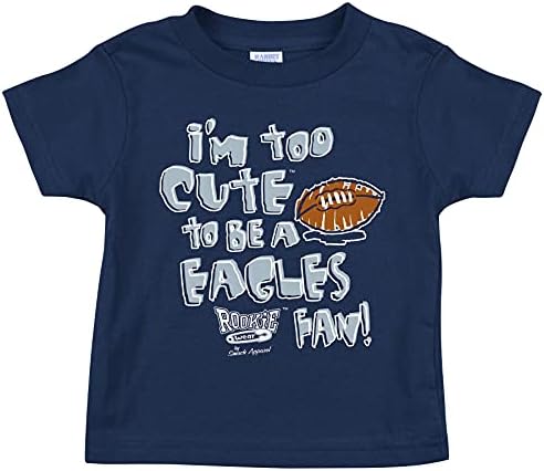 Твърде сладък (Анти-Филаделфия) Детски дрехи за футболните фенове на Далас (NB-7T)