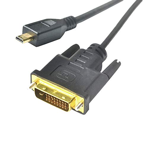 Кабел Seadream 20CM Micro HDMI Male-DVI (24 + 1) Черен (8 инча)
