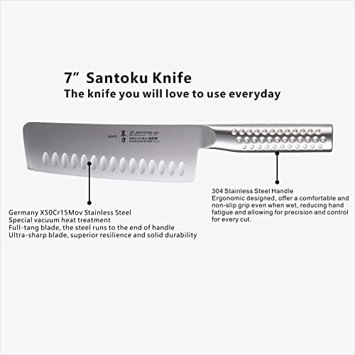 Набор от Ножове Нож Накири и Кухненски Ножици, Нож за Зеленчуци, за Кухненски Ножици, Нож За Рязане на Месо