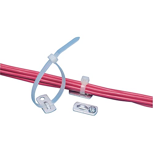 Panduit MBMS-S10-МОЕТО метална щипка за кабелна замазки, завийте № 10, Алуминий, 1 0,50 инча (опаковка от 1000 броя)