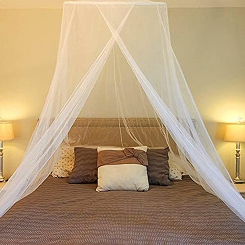 Mosquito net, Балдахин за легло, Подвесная кръгла Шторная мрежа за едноспални и кралски размери, бърза и лесна инсталация, се Използва за покриване на детски креватчета, ?