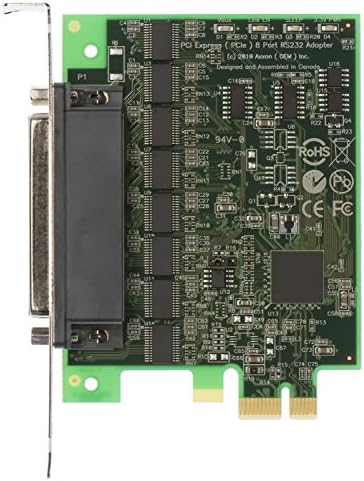 LF781KB Собствен PCI Express (PCIe) 8-портов сериен хост-адаптер RS232 кабел Octaplex 36HD78M-DB25M-8