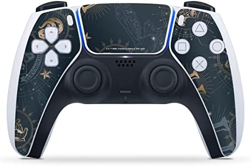 Дизайн на кожата, Съвместим с контролера на Sony Playstation 5 PS5 Стикер на лента с Изображение на Хари Потър, Хогуортс