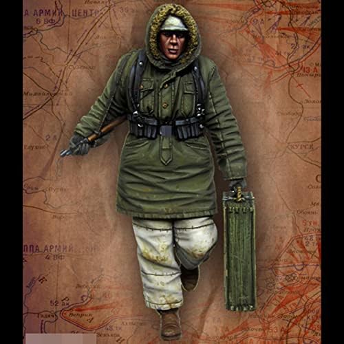 Goodmoel 1/35 Фигурка на Германски Войник от Втората световна война От Смола /, Определени Миниатюри Войник в Разглобено формата