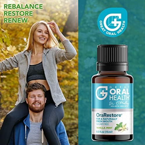 OraRestore Естествено средство за защита от лош дъх на устата—Концентрирана смес от етерични масла—Течна паста за зъби и течност