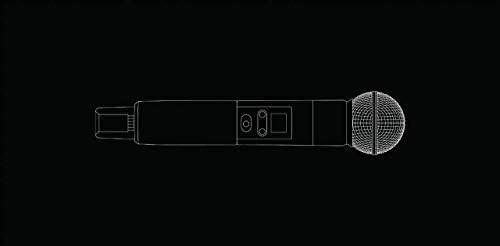 Безжичен портативен Микрофон, предавател Shure SLXD2/B58 с капсула BETA 58A (приемник продава се отделно)