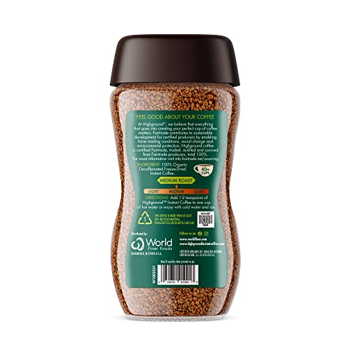 Висококачествен Органичен Разтворимо кафе без кофеин, 3,53 Грама