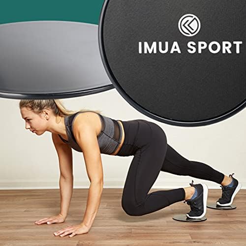 Плъзгачи Imua Sport Основната Двустранни плъзгачи за тренировки на мокет покрития и паркет подове, леки и компактни - Ръководство