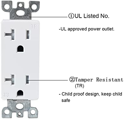 Изход за захранване BOPLAT на 20 Усилвател с 2 порта HDMI и 1 електрически панел, CAT6 Ethernet - Електрически контакт за 2 група