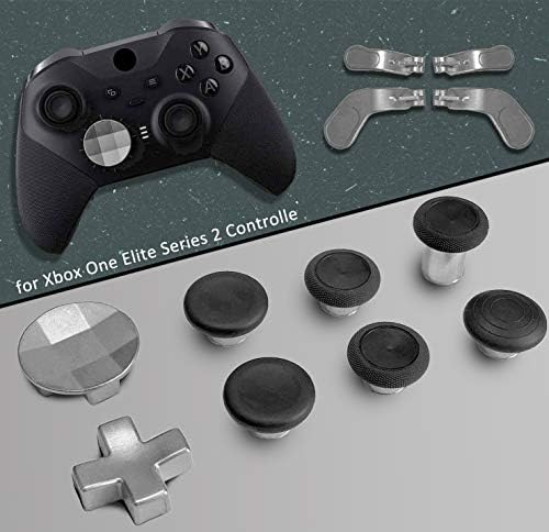 Аксесоар Quartet trade Elite Комплект за Xbox One Elite Series 2, за Подмяна на игрални аксесоари, Метални Пръчки за смяна на модове,