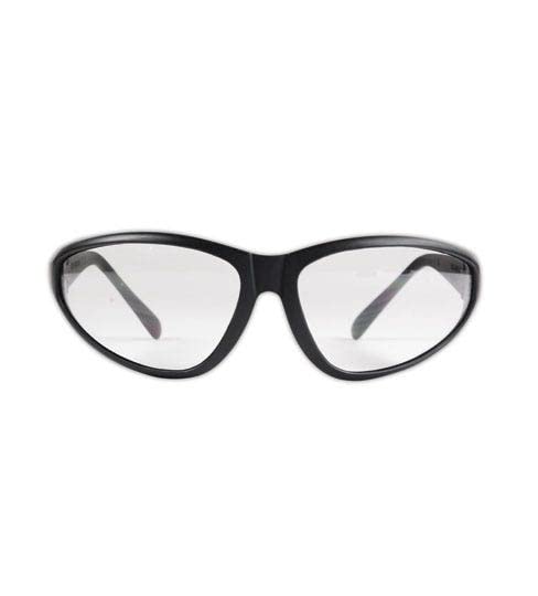 Защитни очила MAGID Y80BKC с скъпоценния камък Оникс, Прозрачни лещи и черни рамки (Един чифт)