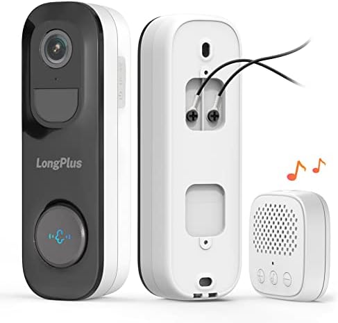Безжична камера крилото на разговора LongPlus, видео домофон, захранван с батерии във версията High-end 2K, без кабели (батерия)