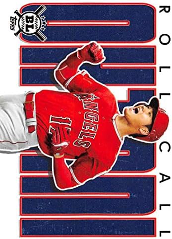 Постави обратно най-добрите бейсболистов Висша лига 2020 RC-25 Shohei Ohtani Los Angeles Angels Официалната Търговска картичка