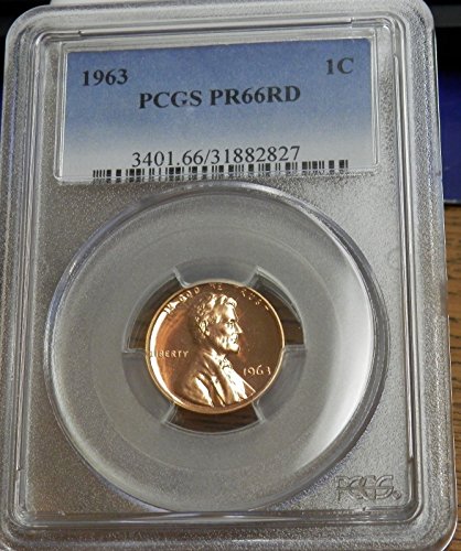 1963 Линкълн Цент PF-66 PCGS