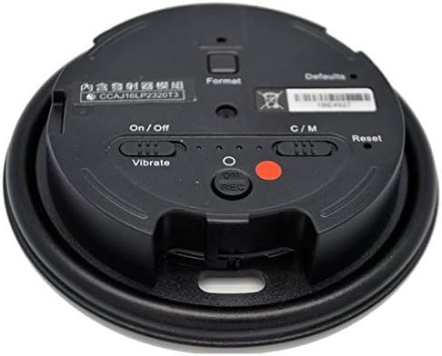 Lawmate PV-CC10W външна Камера-Рекордер с капак за чаша Кафе 1080P с Wi-Fi интернет и 32 GB Micro SD, 720p