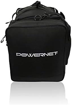 Спортна чанта PowerNet Pro | Екипировка за бейзбол и Софтбол С две притежатели за бита | Вграден джоб-хладилник | 2 Вътрешни ръкави