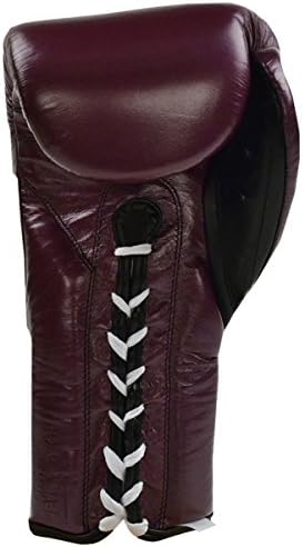 Спортни Боксови ръкавици Клето Рейес с традиционната шнур - Лилаво