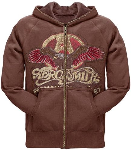 Hoody с цип Премиум-клас с логото на Aerosmith - Eagle