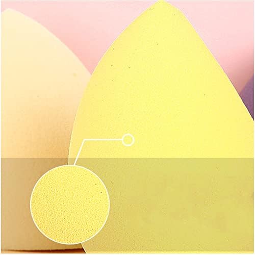 Набор от гъби за грим YFYYJ, 4 бр., Козметична гъба-яйце, Козметична гъба за подкрашивания, Идеална за пътуване или в движение (Цвят: