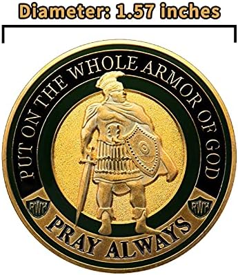 Американската военна Възпоменателна монета KANGHE God Armor, Монета на Повикване В Доспехи на Цялото тяло, Възпоменателна монета
