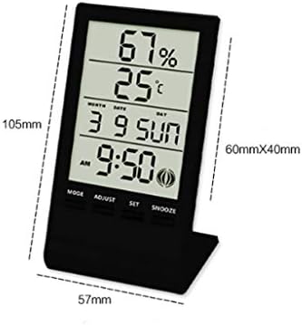 XJJZS Стаен Термометър - Електронен Измерител на температура и влажност на въздуха, Домашен Точност Термометър за стая