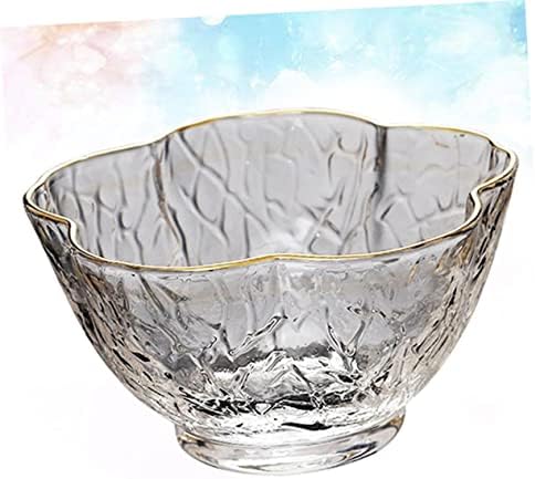 UPKOCH 2 елемента Прозрачни Прозрачни Стъклени Чаши Чаени Чаши Японски Чаени Чаши Кристални Чаши за Хайбола Чаши За Вода Прозрачен